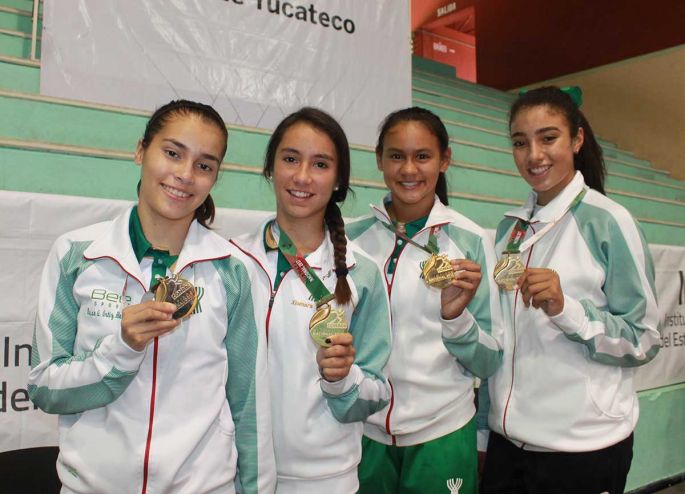 Celebra Yucatán el 4to lugar logrado en la Olimpiada Nacional 2017.