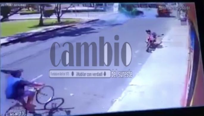 "Lamentable accidente, Situr Vs. moto"