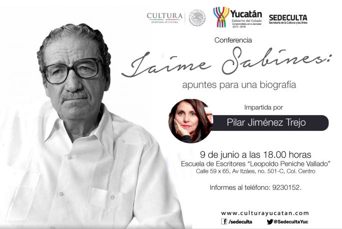 Conferencia sobre Jaime Sabines, en la Escuela de Escritores