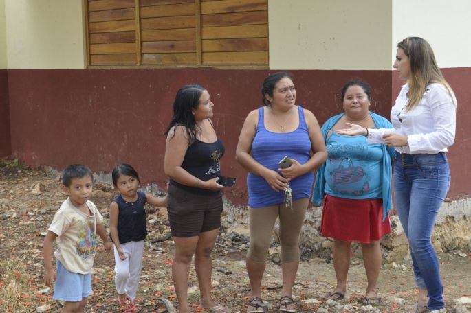 Confirma Jéssica Saidén conectividad y avance en obras de escuelas del CONAFE