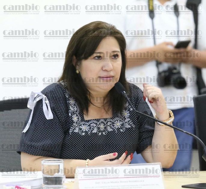 Fuero federal debe ser erradicado: Celia Rivas