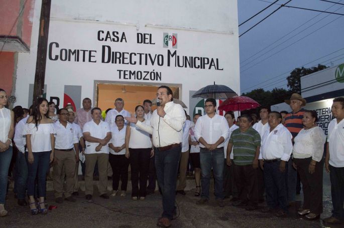 En unidad y en el territorio el PRI seguirá trabajando por Yucatán