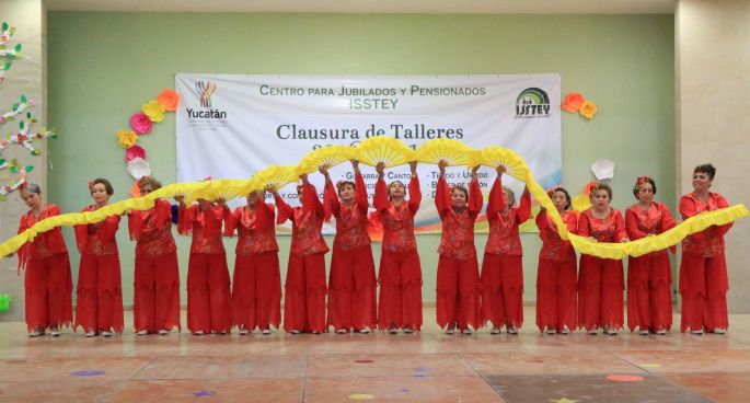 Clausuran los talleres anuales del Centro para Jubilados y Pensionados del Isstey.