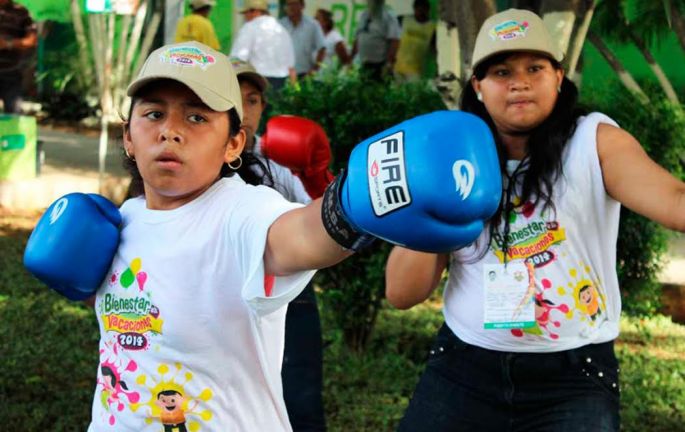 El 22 de julio, la "Mini Olimpiada" en el Complejo Deportivo Kukulcán