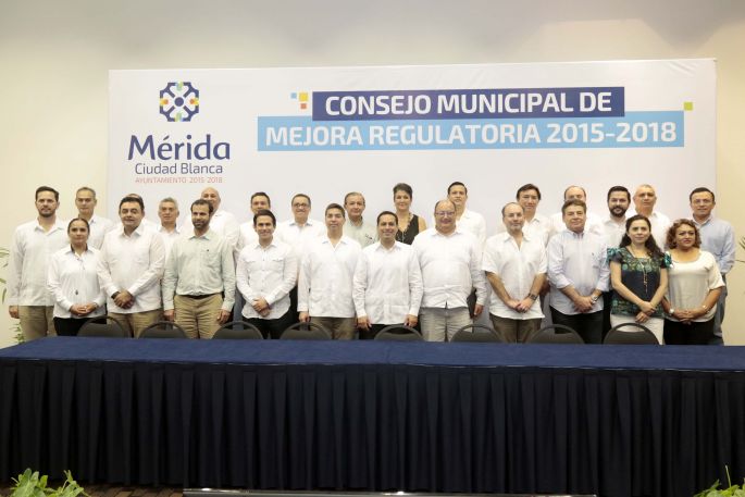 Mérida, ejemplo y referencia nacional e internacional en mejora regulatoria