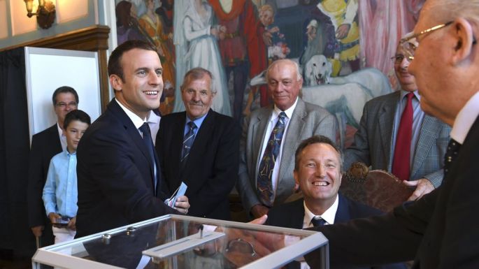 El Partido de Macron arrasa en las elecciones de Francia, prefirieron la esperanza
