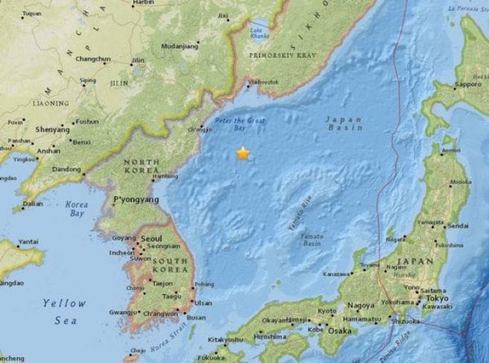 Terremoto de 5.8 grados sacude a Corea del Norte.