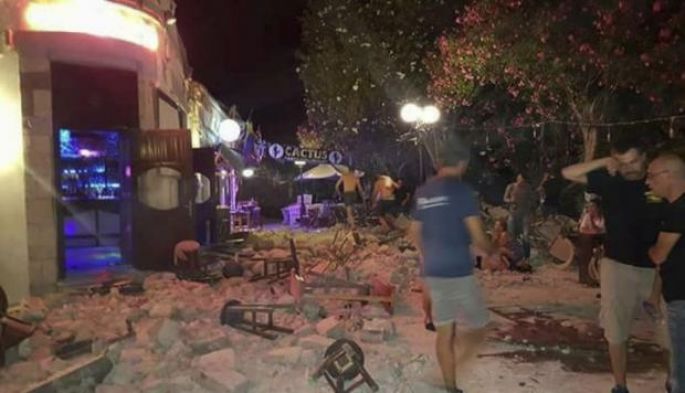 Terremoto de 6.7 grados en costas de Turquía y Grecia, deja 2 muertos y más de 100 heridos. 