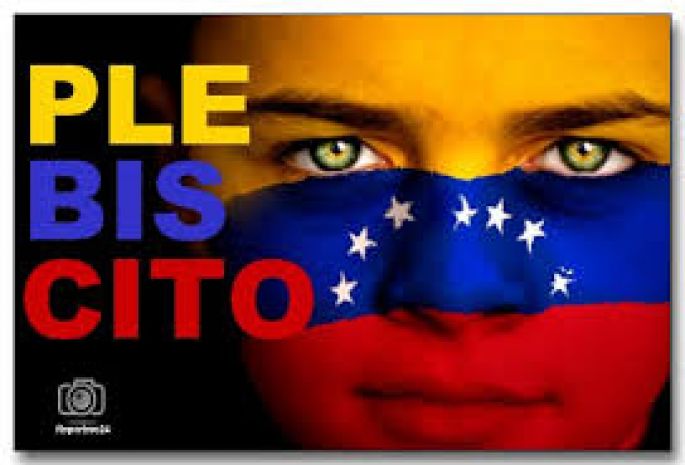El pueblo venezolano juzgará hoy al presidente Maduro en una consulta popular.