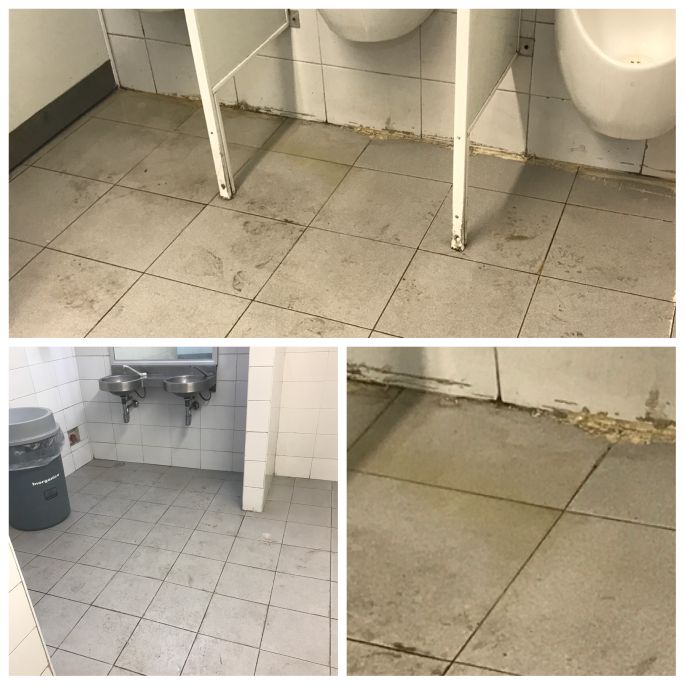 ¡Un asco los sanitarios de Plaza las Américas!