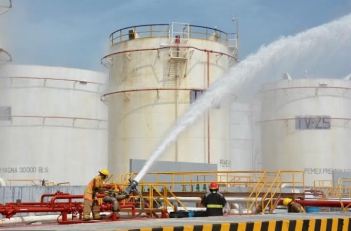 Pemex realiza simulacros en los municipios de Mérida y Progreso.