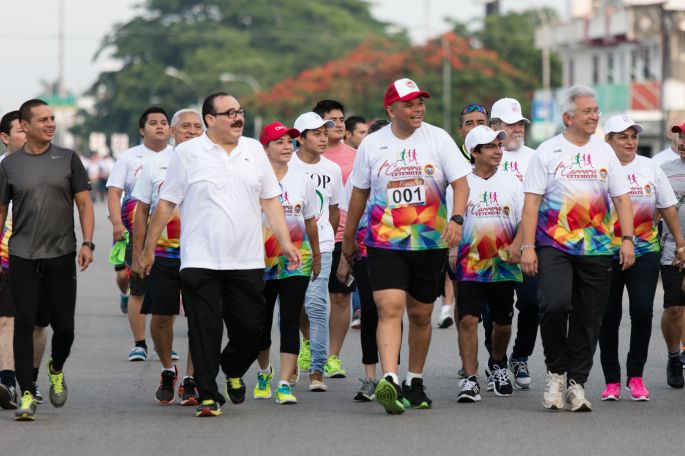 Carrera a favor de la promoción de la salud