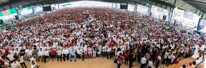 Más de 12 mil priistas en su Asamblea Estatal.