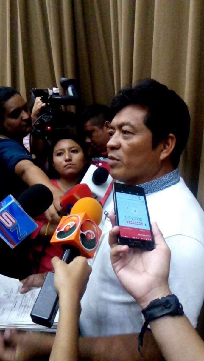 El conflicto de Chichimila llega al Congreso del Estado.