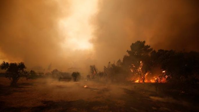Violentos incendios continúan arrasando Portugal.