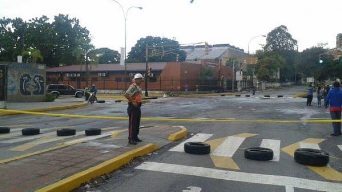 Paro general en Venezuela.