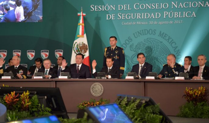 La construcción de México con seguridad y tranquilidad sólo se puede lograr con la actuación corresponsable de todo el Estado Mexicano: EPN.