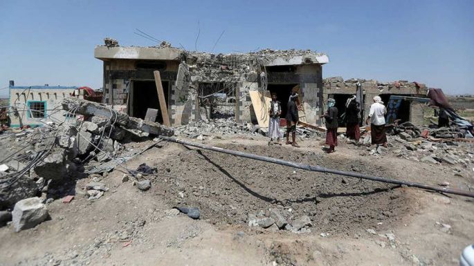 Decenas de muertos en bombardeos en la capital de Yemen