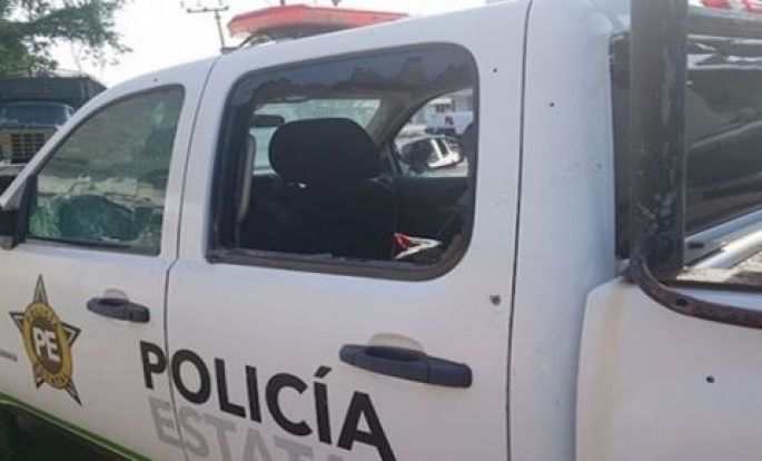 Atacan a policías estatales en Tamaulipas.