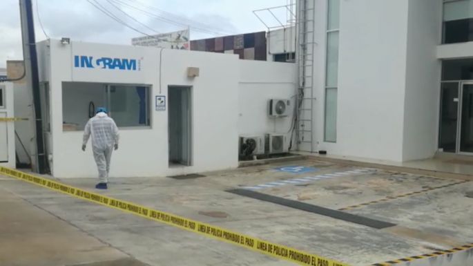 Hombre fallece en la madrugada en su lugar de trabajo.