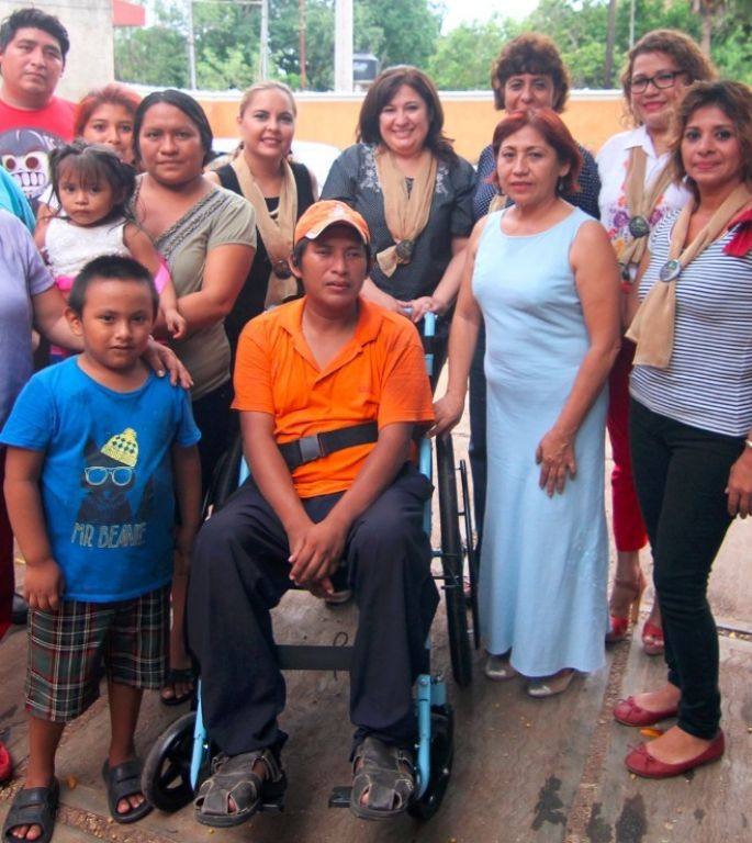 Apoyo a familias que luchan a diario en el sur meridano.