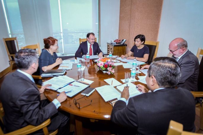 Evalúa Canciller Luis Videgaray situación en Venezuela