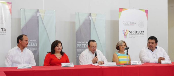 Pecda destina más de tres millones de pesos para creadores yucatecos.