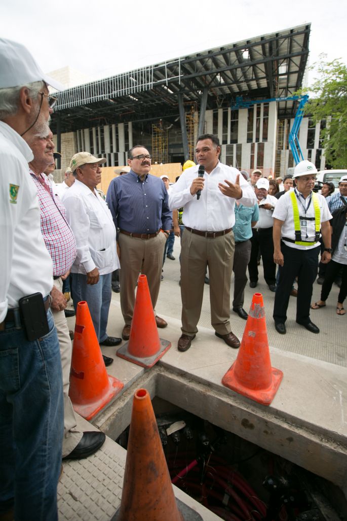 En etapa final, modernización de la avenida Colón