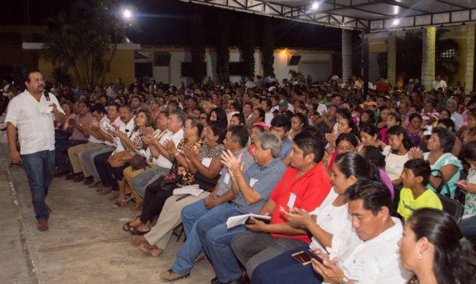 El PRI de Yucatán se sigue fortaleciendo porque marcha del lado de la gente: Carlos Sobrino Argáez.