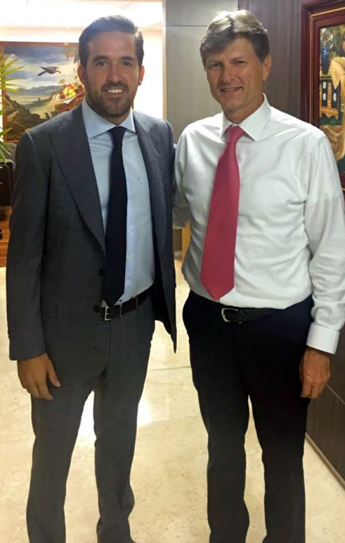 Siguen gestiones de Pablo Gamboa para respaldar desarrollo turístico en Yucatán.