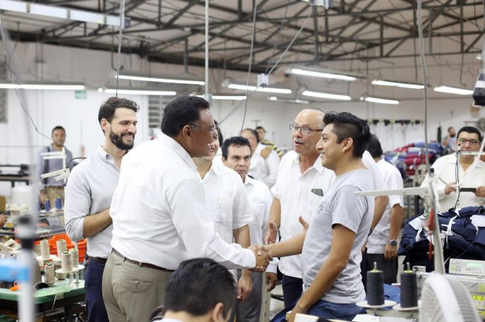 Yucatán muestra aumento histórico de empleos formales.