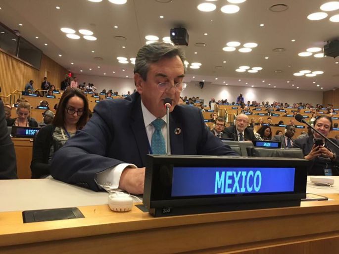 México comparte experiencias de adaptación en panel de alto nivel sobre agua.