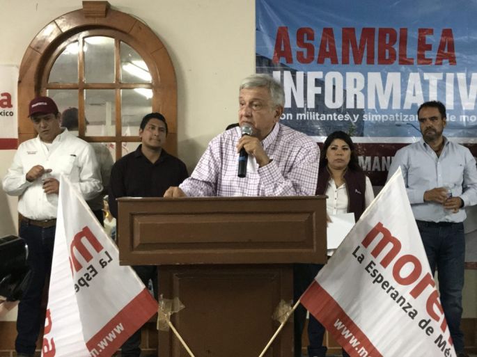 Insuficientes los 39 mil millones de pesos que anunció Peña para la reconstrucción: AMLO
