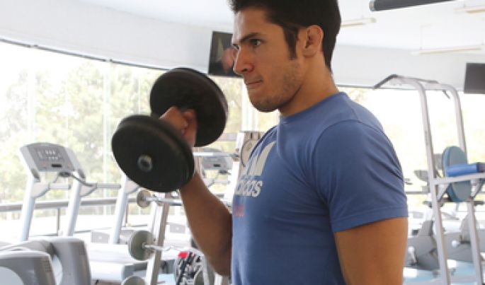 Eduardo Ávila busca tener más potencia en sus piernas