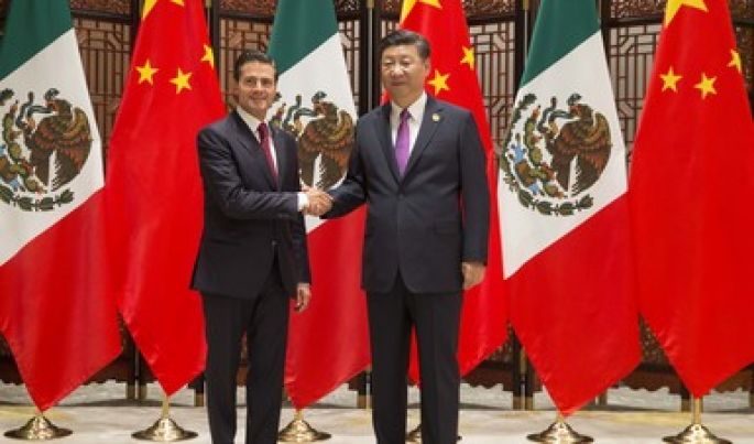 Se reúne el Presidente Enrique Peña Nieto con su homólogo de la República Popular China, Xi Jinping.
