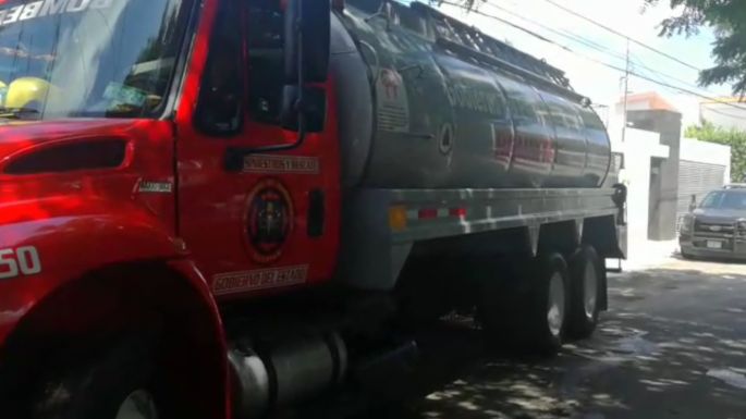 Incendio en bodega en la Col. Campestre