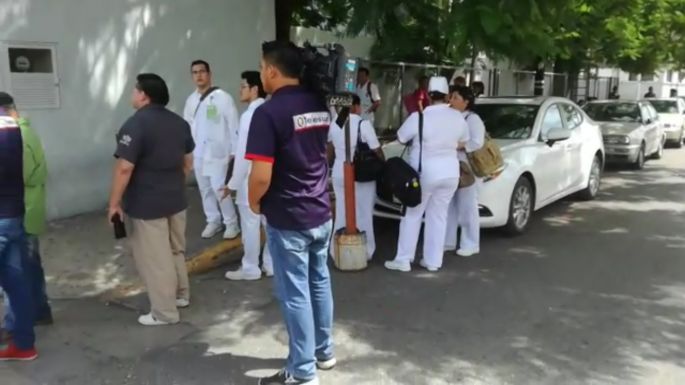 Susto en el ISSSTE por la quema de un transformador.