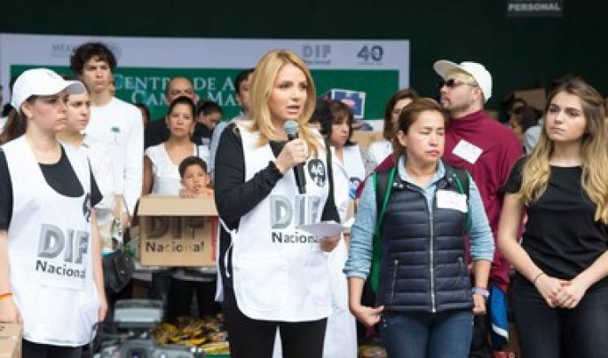 México está herido, con coraje y entereza saldremos de esta grave situación: Angélica Rivera de Peña