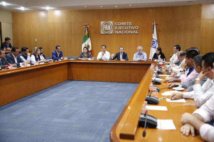 Define el PAN su plan de austeridad para apoyar a los damnificados.