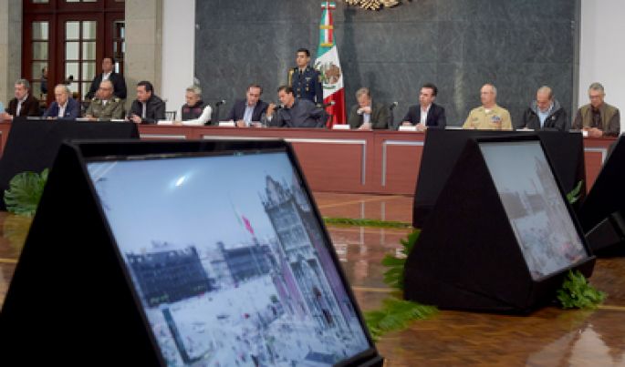 En la emergencia los mexicanos estamos de pie, unidos, y mostrando solidaridad en distintos frentes: EPN