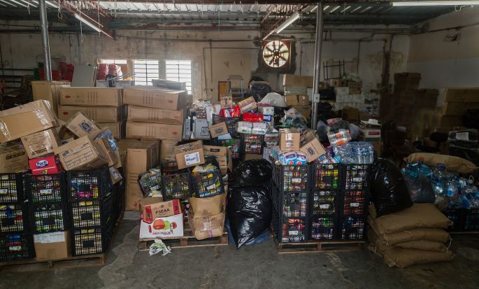 Reúne 35 toneladas de víveres el Centro de Acopio del DIF Yucatán