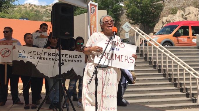 Se manifiestan “Dreamers” en universidad texana.