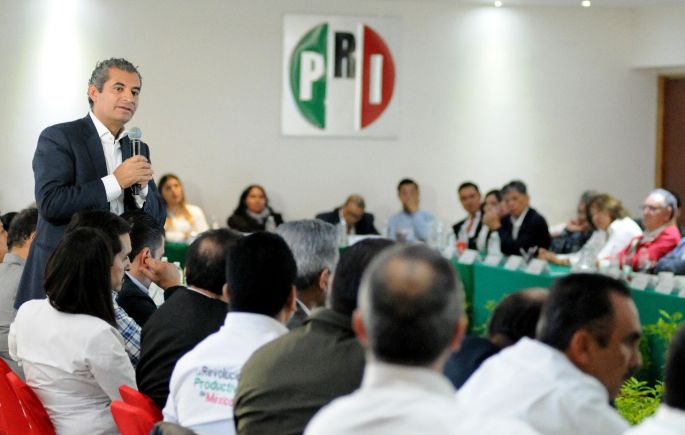 Reconoce el PRI la labor de Raúl Cervantes como Procurador General de la República