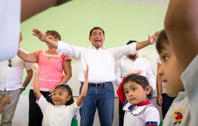 Avanza cobertura en educación preescolar