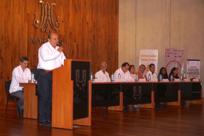 Augura éxito delegado de Semarnat a los trabajos del XV Encuentro Internacional de Derecho Ambiental