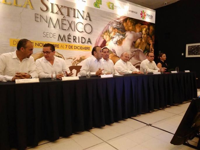 La obra cumbre de Miguel Angel, la Capilla Sixtina, estará en Mérida