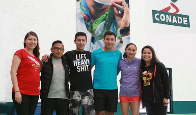 Lupita González se prepara en Villas Tlalpan CONADE
