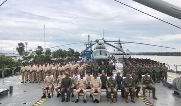 La Secretaría de Marina-Armada de México participó en el ejercicio multinacional en Norfolk, Virginia en los EUA