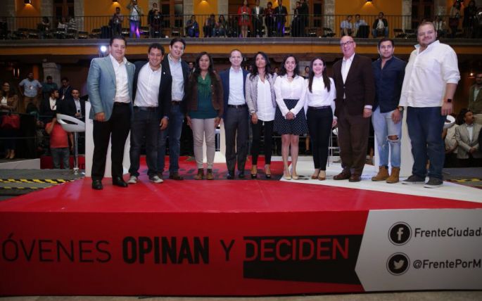 Los jóvenes son la fuerza de cambio de México: Ricardo Anaya Cortés