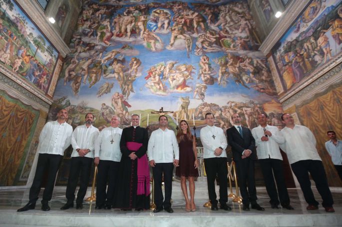 La réplica de la Capilla Sixtina abre sus puertas a los meridanos
